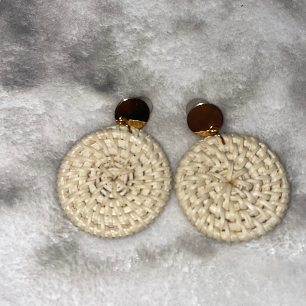Light boho earrings